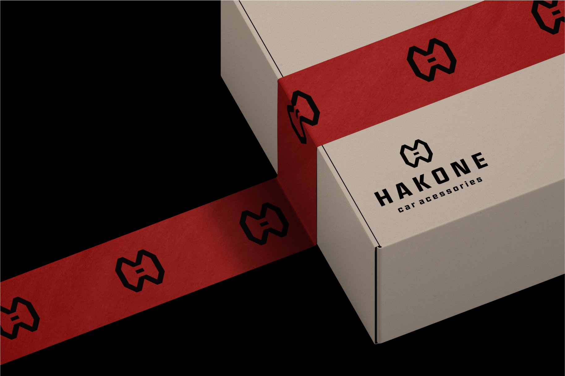 Caixa personalizada Hakone Identidade Visual