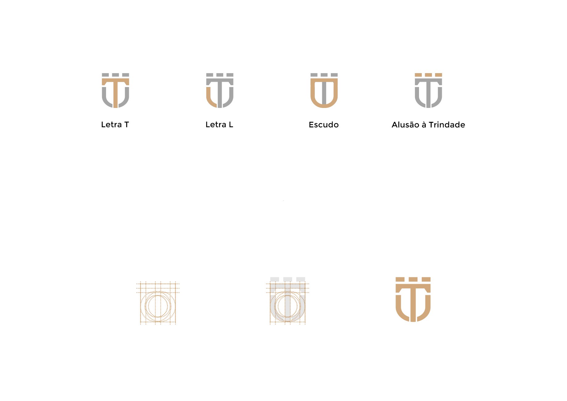 Conceito da Marca Trinity Law Identidade Visual