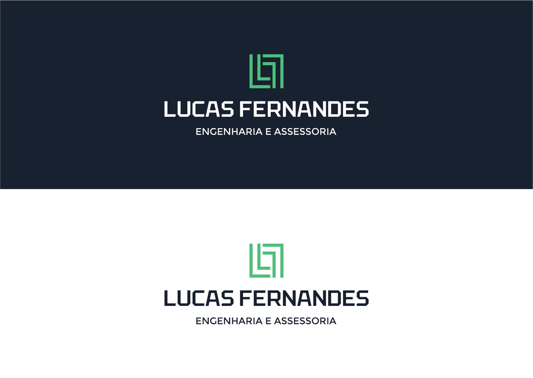 Logotipo Identidade Visual Lucas Fernandes