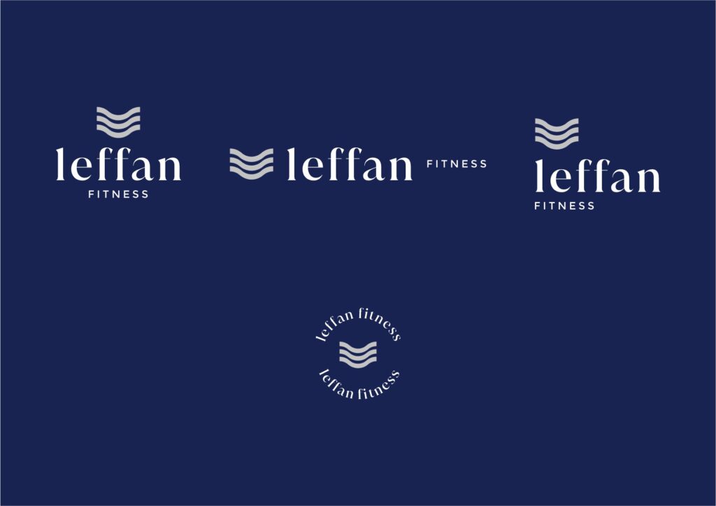 LogotipoIdentidade Visual Leffan Fitness