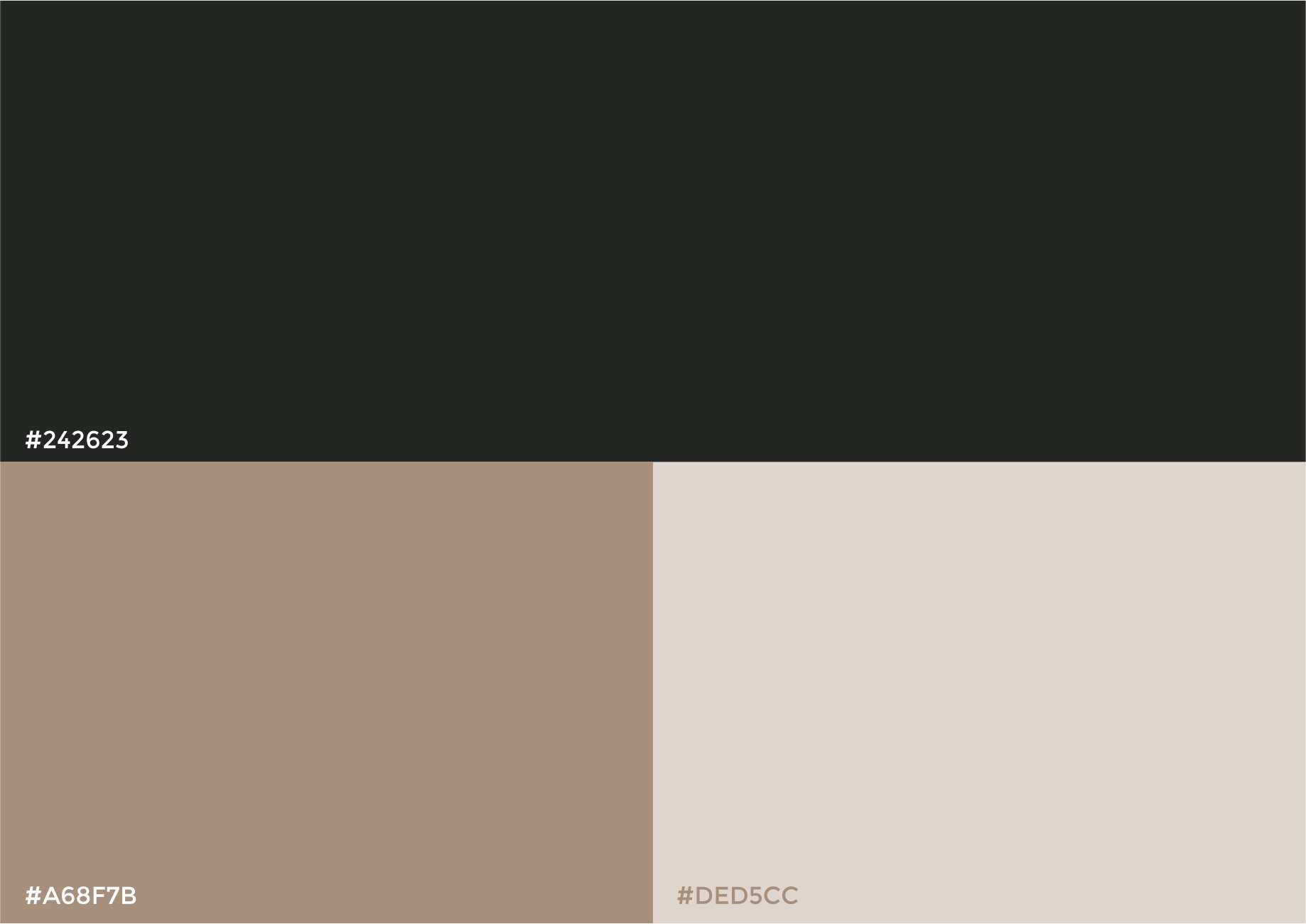 Paleta de cores personalizada para advogada Viane e Silva Advogadas Identidade Visual
