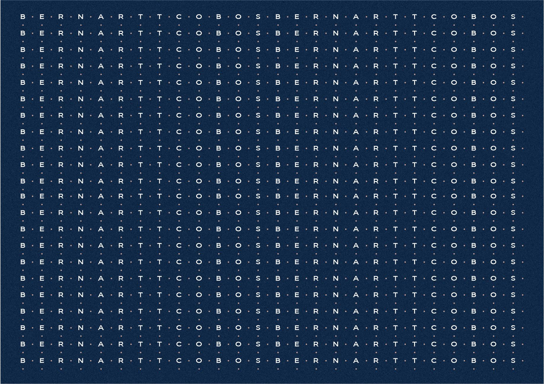 Pattern Bernartt Cobos Identidade Visual