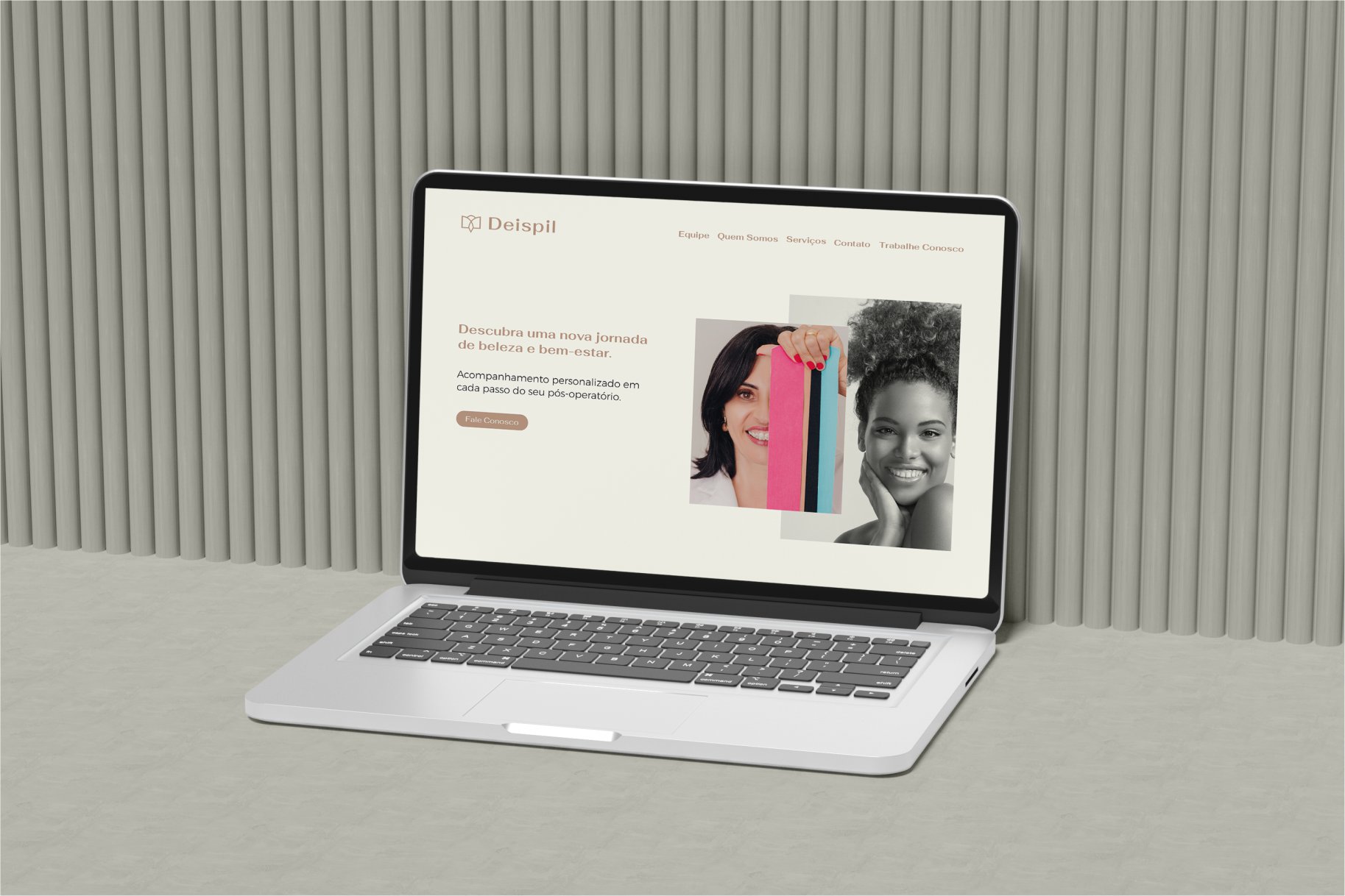 Site Web Design Identidade Visual Deispil