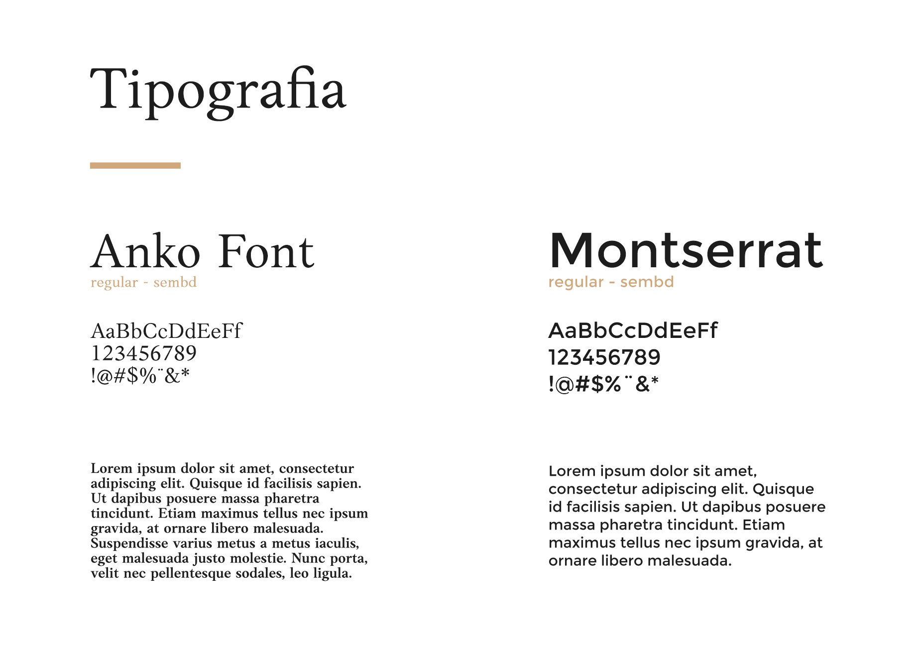 Tipografia Trinity Law Identidade Visual