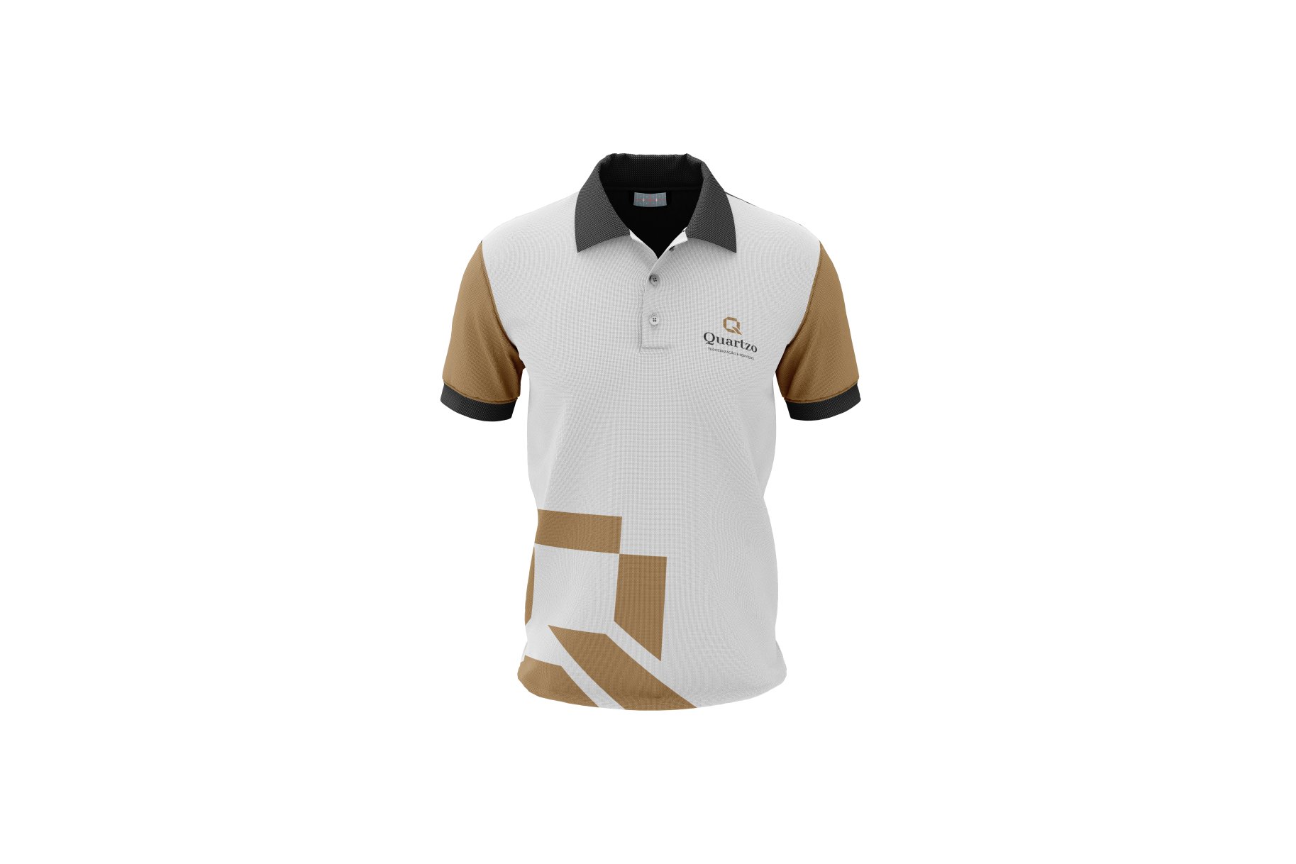 Uniforme versão primária Grande Identidade Visual Quartzo