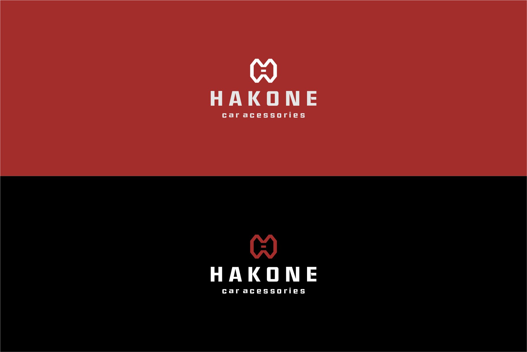 Variações de Logotipo Hakone Identidade Visual